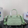 Replica Prada Small Prada Galleria Saffiano Leather bag 1BA863 Green