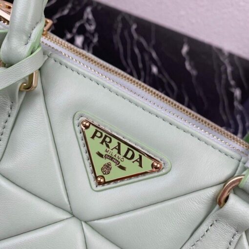 Replica Prada Small Prada Galleria Saffiano Leather bag 1BA863 Green 3
