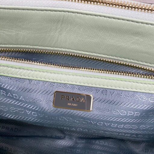 Replica Prada Small Prada Galleria Saffiano Leather bag 1BA863 Green 8