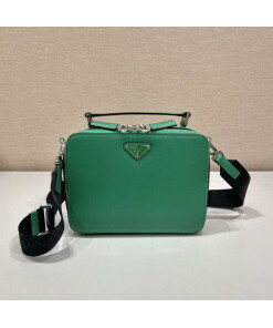 Replica Prada 2VH069 Brique Saffiano leather bag Green