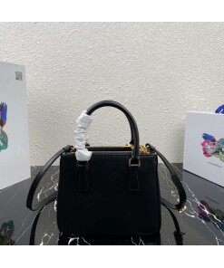 Replica Prada 1BA906 Prada Galleria Saffiano leather mini-bag Black