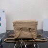 Replica Prada Nylon Vintage Chain Stray Bag 1BD620 Apricot