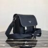Replica Prada Medium Nylon Shoulder Bag 1BD671 Black 10