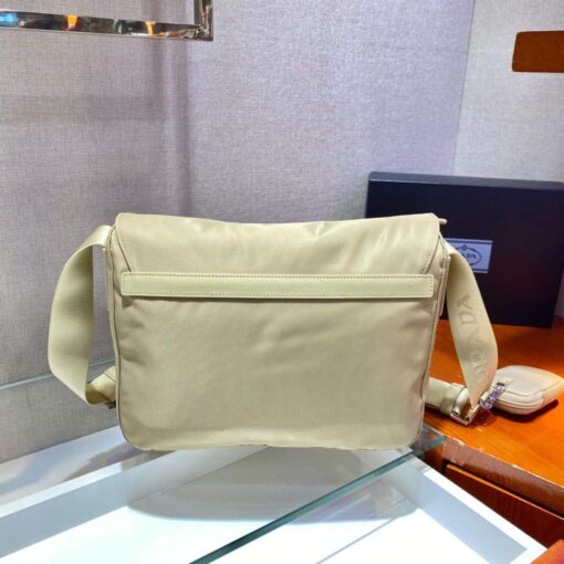 Replica Prada Medium Nylon Shoulder Bag 1BD671 Apricot 2