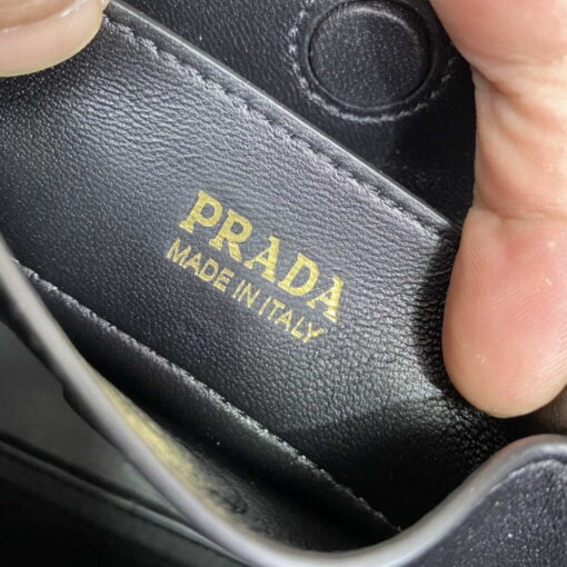 Replica Prada 1BG443 Prada Double Saffiano leather mini bag White 8