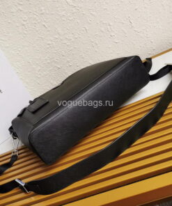 Replica Prada 2VG044 Saffiano Leather Tote Bag in Black 2