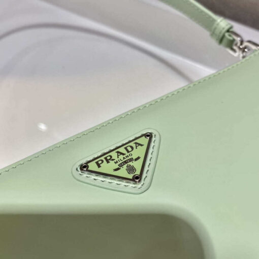 Replica Prada 1BC155 Saffiano leather mini bag Green 5