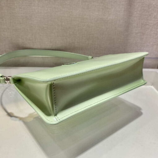 Replica Prada 1BC155 Saffiano leather mini bag Green 6