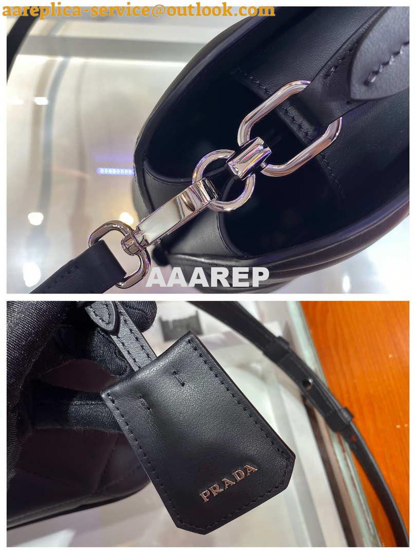 Replica Prada 1BA311 Spectrum Small Leather Top Handle Bag Black 7 Replica Prada 1BA311 Spectrum Small Leather Top Handle Bag Black 7