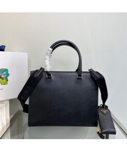 Replica Prada 1BA337 Medium Saffiano leather handbag Black