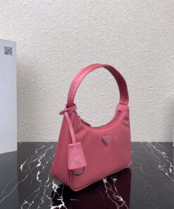 Replica Prada 1NE515 Re-Nylon Re-Edition 2000 mini-bag Pink 2