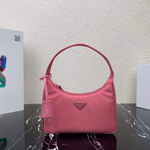 Replica Prada 1NE515 Re-Nylon Re-Edition 2000 mini-bag Pink 7
