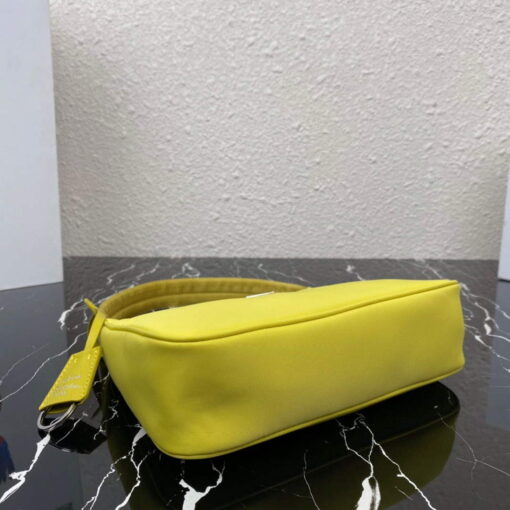 Replica Prada 1NE515 Re-Nylon Re-Edition 2000 mini-bag Lemon Yellow 3