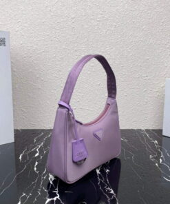 Replica Prada 1NE515 Re-Nylon Re-Edition 2000 mini-bag Purple 2
