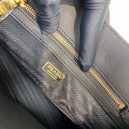 Replica Prada 1BA335 Large Saffiano leather handbag Black 8