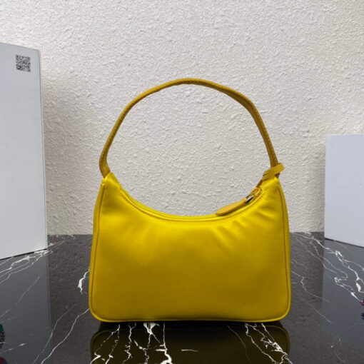 Replica Prada 1NE515 Re-Nylon Re-Edition 2000 mini-bag Yellow 2