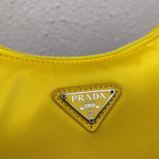 Replica Prada 1NE515 Re-Nylon Re-Edition 2000 mini-bag Yellow 5