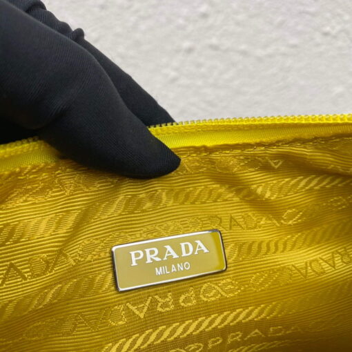 Replica Prada 1NE515 Re-Nylon Re-Edition 2000 mini-bag Yellow 8