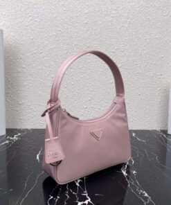 Replica Prada 1NE515 Re-Nylon Re-Edition 2000 mini-bag Light Pink 2