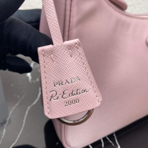 Replica Prada 1NE515 Re-Nylon Re-Edition 2000 mini-bag Light Pink 4