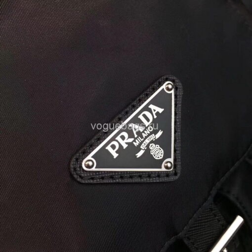 Replica Prada 1BZ811 Nylon Backpack Bag in Black 3