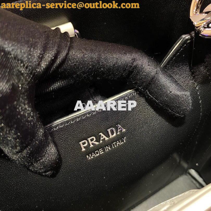 Replica Prada 1BA212 Medium Saffiano Leather Prada Panier Bag in White 8 Replica Prada 1BA212 Medium Saffiano Leather Prada Panier Bag in White 8