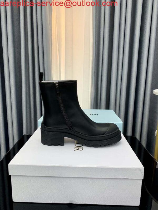 Replica Dior Women’s Shoes – Dior Symbol Ankle Boot – KCI770VSO_S900 – Black 3