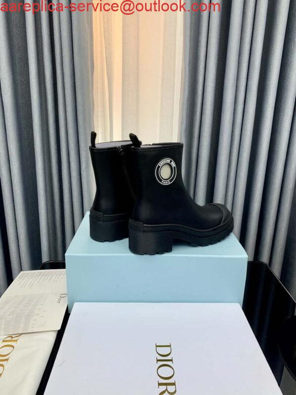 Replica Dior Women’s Shoes – Dior Symbol Ankle Boot – KCI770VSO_S900 – Black 7