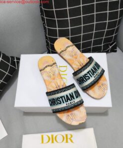 Replica Dior Women’s Slippers Designer Dior Sandals Flats Shoes D81213