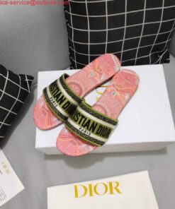 Replica Dior Women’s Slippers Designer Dior Sandals Flats Shoes D81212 2