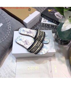 Replica Dior Women’s Slippers Designer Dior Sandals Flats Shoes D81210