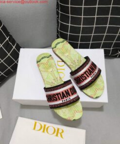 Replica Dior Women’s Slippers Designer Dior Sandals Flats Shoes D81203