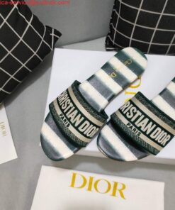 Replica Dior Women’s Slippers Designer Dior Sandals Flats Shoes D81198