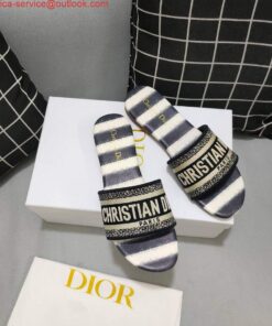 Replica Dior Women’s Slippers Designer Dior Sandals Flats Shoes D81197