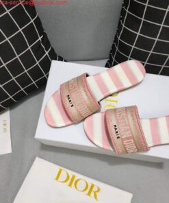 Replica Dior Women’s Slippers Designer Dior Sandals Flats Shoes D81196 2