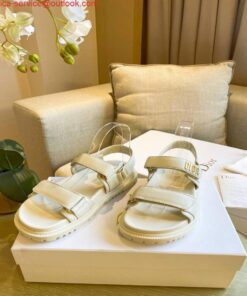 Replica Dior Women’s Slippers Designer Dior Sandals Flats Shoes D81194