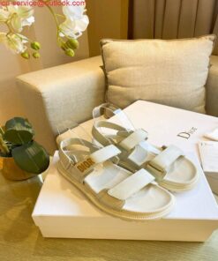 Replica Dior Women’s Slippers Designer Dior Sandals Flats Shoes D81194 2