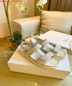 Replica Dior Women’s Slippers Designer Dior Sandals Flats Shoes D81191 2