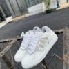 Replica Dior 3SN272 B27 Low Top Sneaker White and Red Smooth Calfskin 9
