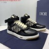 Replica Dior 3SH132 B27 High Top Sneaker Beige Calfskin With Oblique Jacquard 10