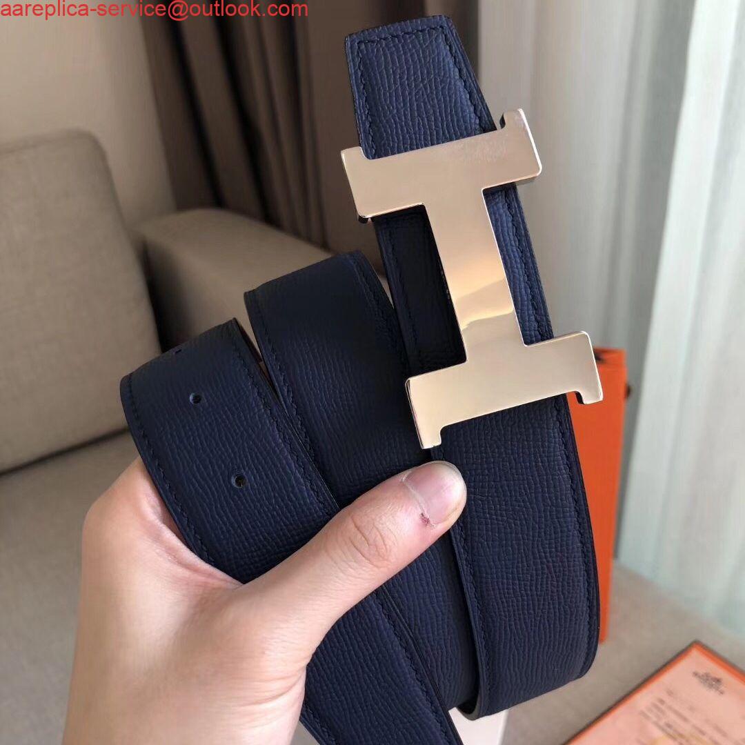 Replica Hermes Constance Belt Buckle & Blue Epsom 38 MM Strap Replica Hermes Constance Belt Buckle & Blue Epsom 38 MM Strap