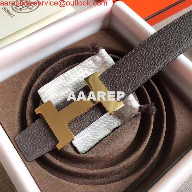 Replica Hermes Constance Belt Buckle & Cafe Clemence 38 MM Strap 3 Replica Hermes Constance Belt Buckle & Cafe Clemence 38 MM Strap 3