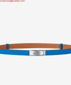 Replica Hermes Kelly 18 Belt In Blue Epsom Leather Replica Hermes Kelly 18 Belt In Blue Epsom Leather