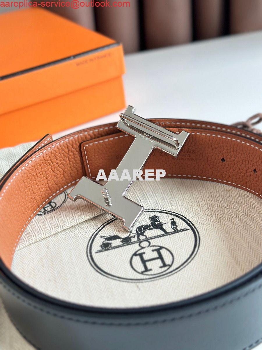 Replica Hermes Constance Reversible Belt 38MM in Gold Clemence Leather 4 Replica Hermes Constance Reversible Belt 38MM in Gold Clemence Leather 4