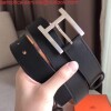 Replica Hermes Brown Licol 40 MM Reversible Leather Belt 9