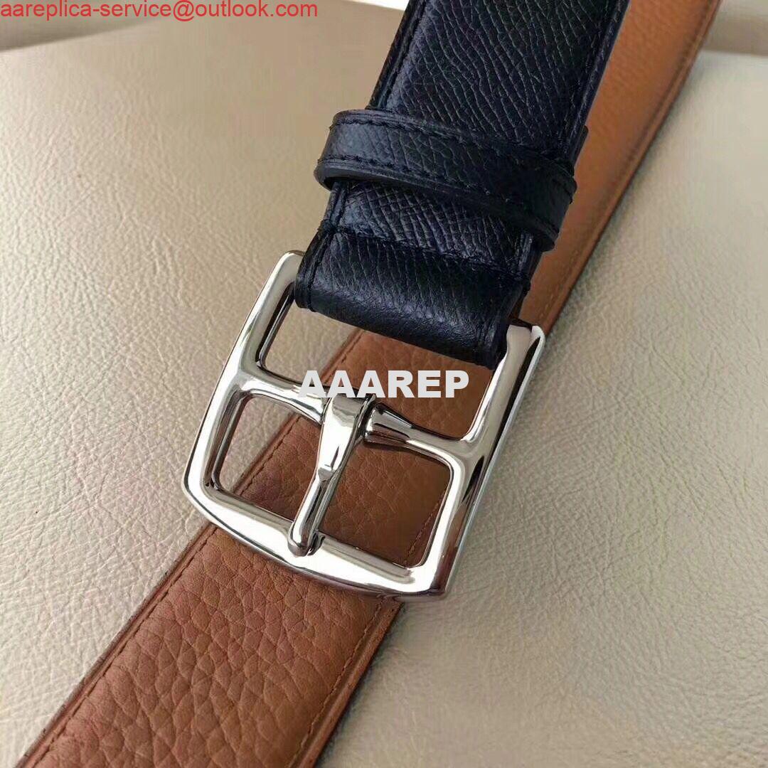 Replica Hermes Etriviere 40 Belt In Black Epsom Leather 3 Replica Hermes Etriviere 40 Belt In Black Epsom Leather 3