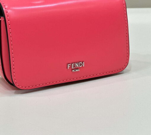 Replica Fendi 7AS173 Fendi First Sight Red leather Nano bag 5