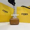 Replica Fendi 7AS173 Fendi First Sight Gray leather Nano bag 9
