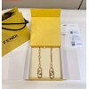 Replica Fendi Handbag Custom metal chain Shoulder Strap F10052 Gold