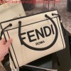 Replica Fendi 8BS010 Mon Tresor Leather And Mesh Mini Bag 8361 White 11
